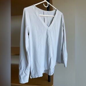 Aday Something Tailored Shirt in White, XS